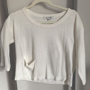 Cropped sweater